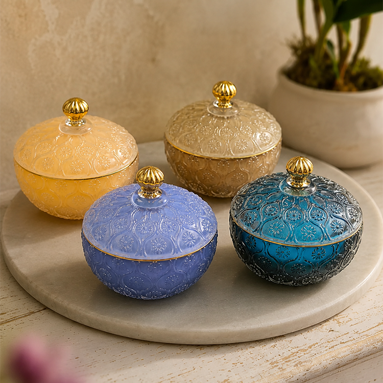 Iced Americano Home Decorative Aroma  Candle Glass Vessel