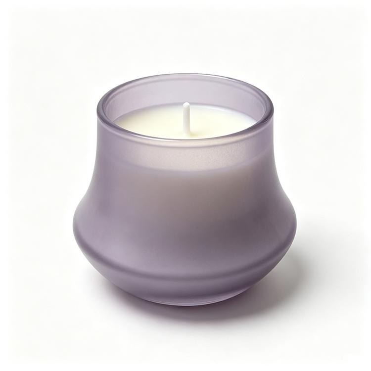 Smoky Vanilla Guaiacwood Spiced Floral Candle Glass