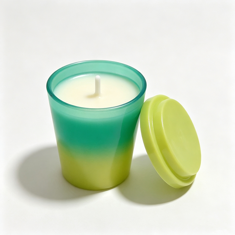 Arm-Scented Wooden Fragrance Glass Candle