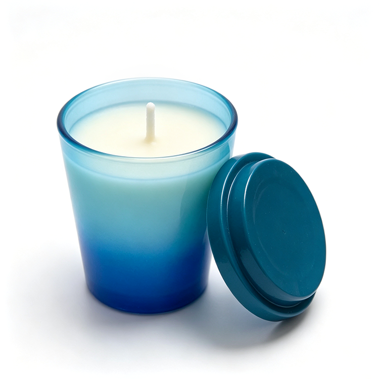 Arm-Scented Wooden Fragrance Glass Candle