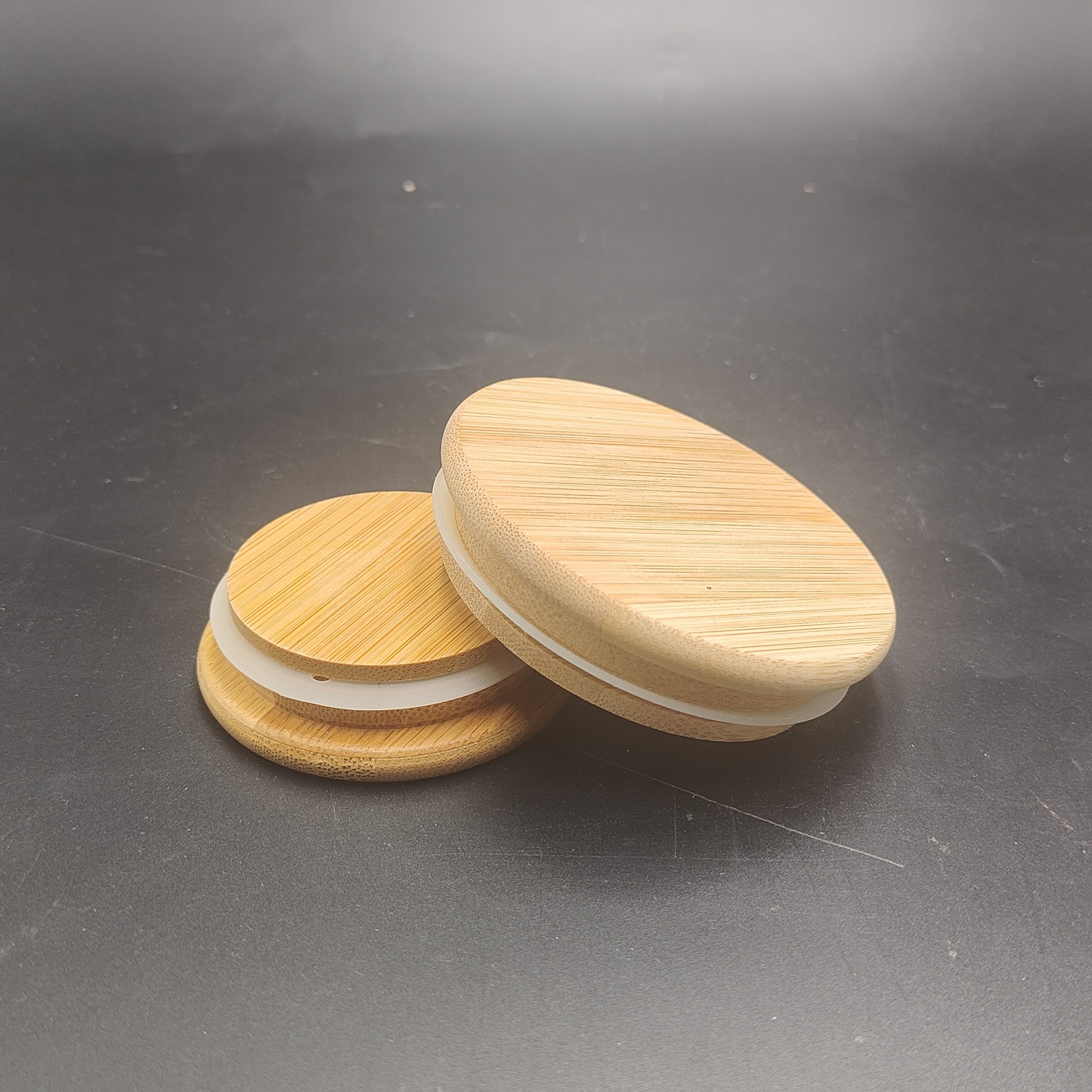High Quality Round Wood Candle Lid