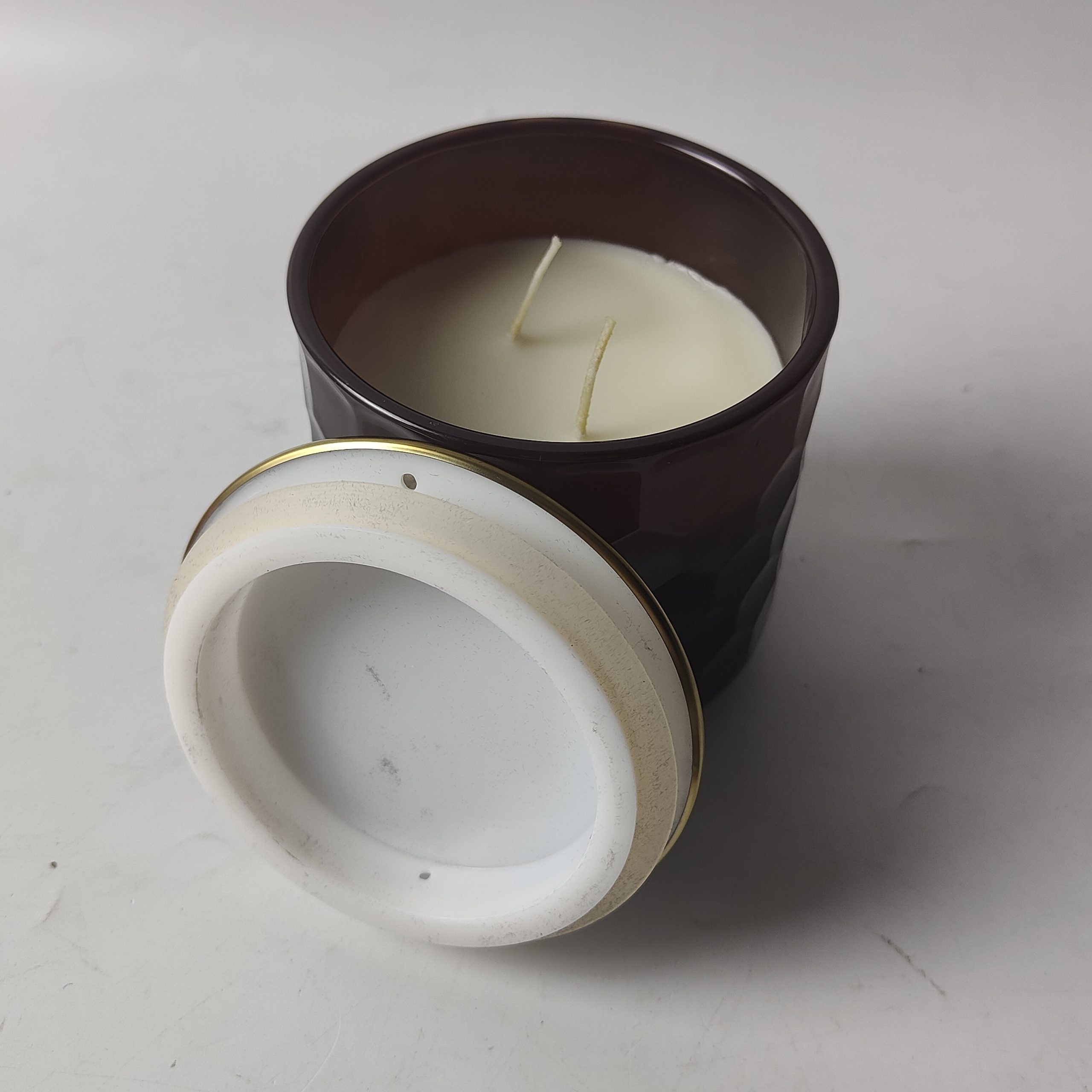 Wholesale Round Metal Lid with Seal Ring Candle Accessory Set